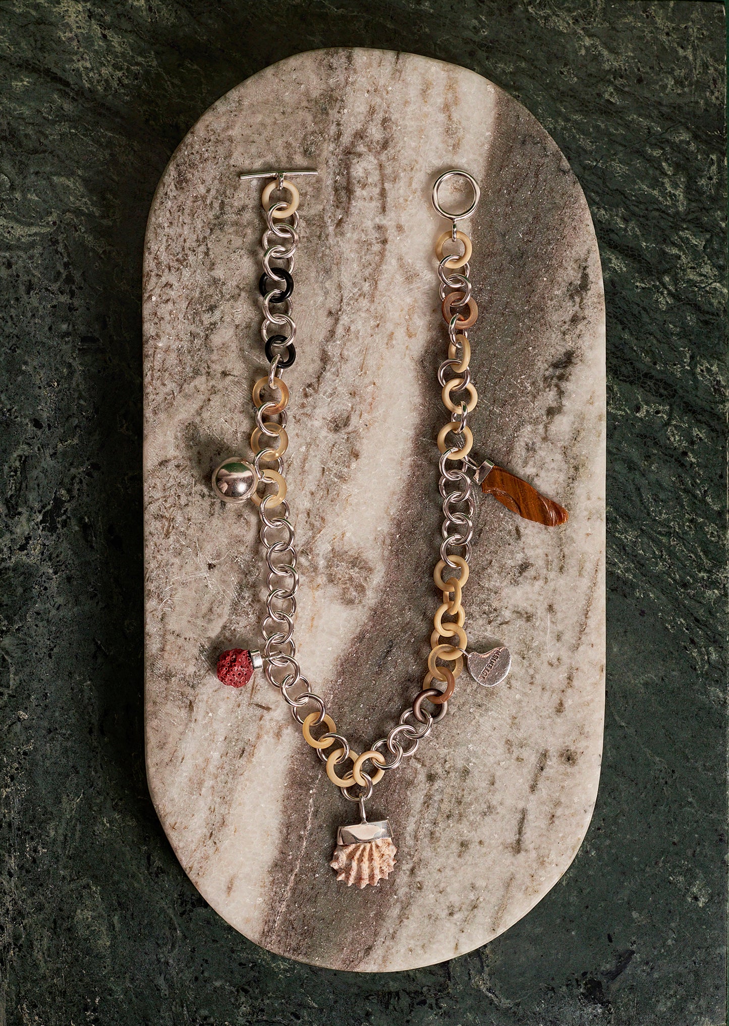 GAÏA horn totem necklace